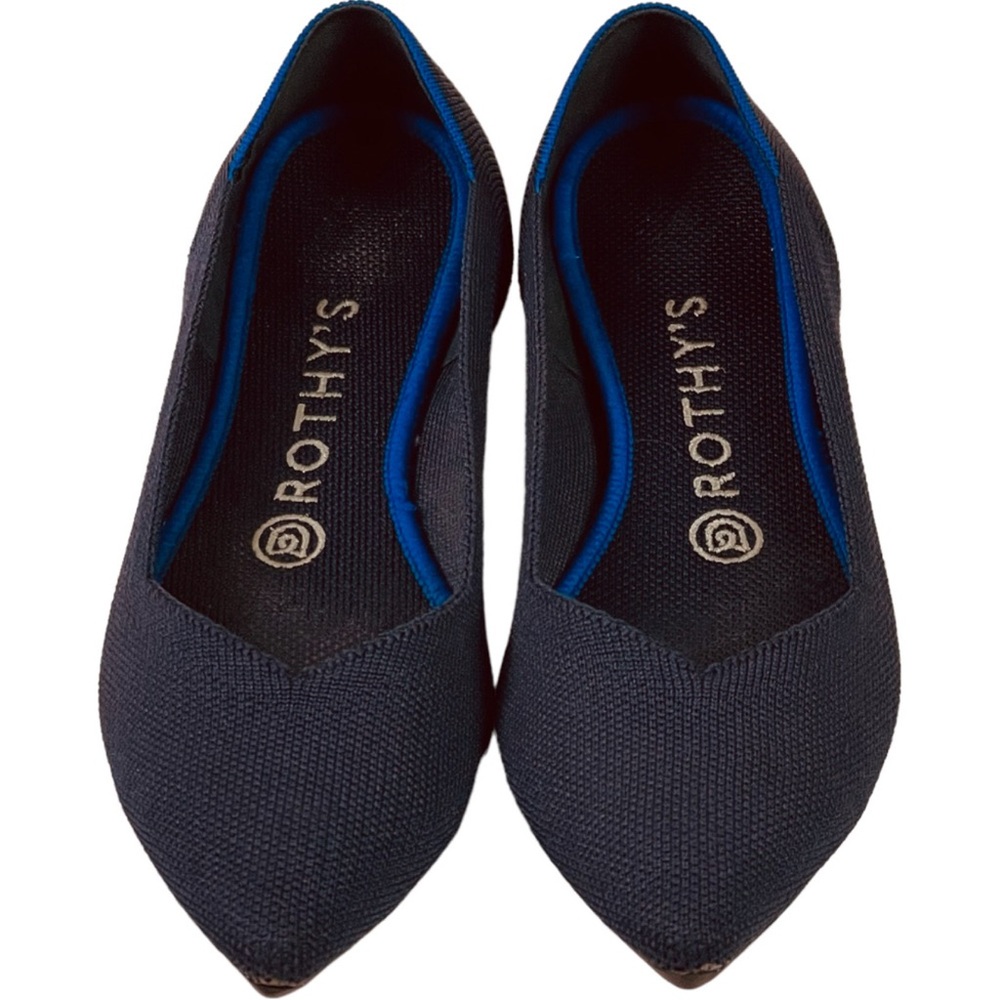 Rothy’s “The Point” in Navy Blue Size 8 *EUC* - Picture 6 of 12